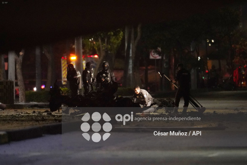 GYE-EXPLOSION CAMIONETA