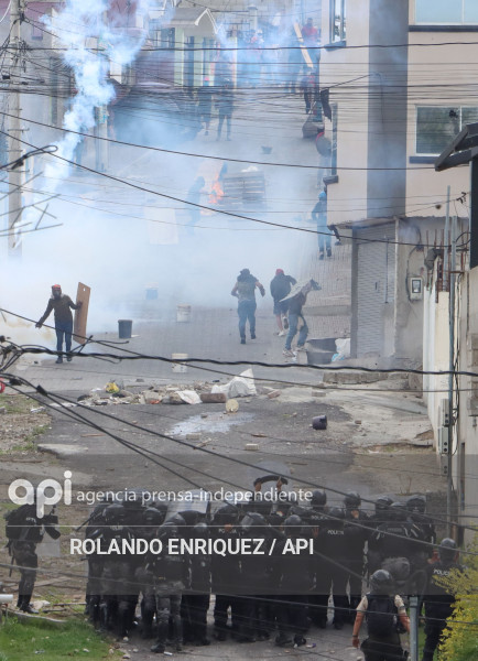 ENFRENTAMIENTOS EN SAN MIGUEL DEL COMUN