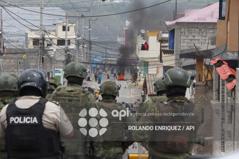 ENFRENTAMIENTOS EN SAN MIGUEL DEL COMUN