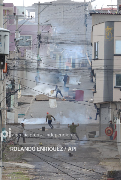 ENFRENTAMIENTOS EN SAN MIGUEL DEL COMUN