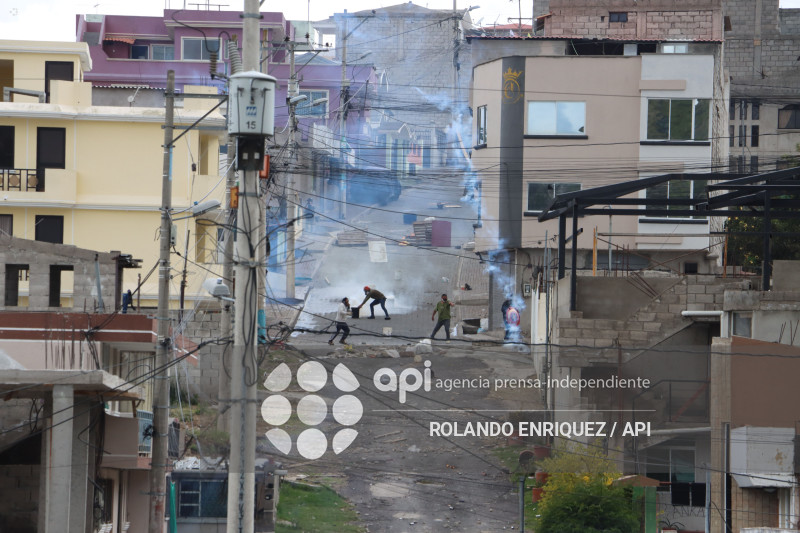 ENFRENTAMIENTOS EN SAN MIGUEL DEL COMUN