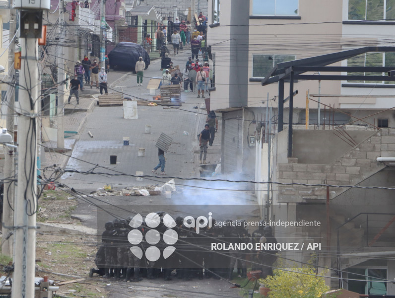 ENFRENTAMIENTOS EN SAN MIGUEL DEL COMUN