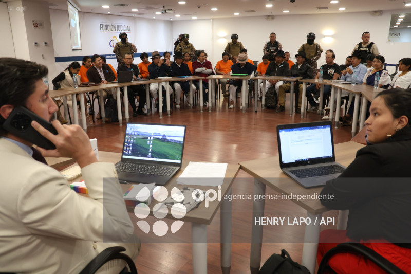 AUDIENCIA CASO OTAVALEÑOS PARO NACIONAL