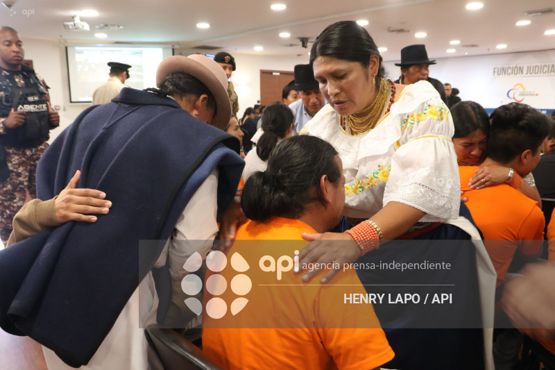 AUDIENCIA CASO OTAVALEÑOS PARO NACIONAL