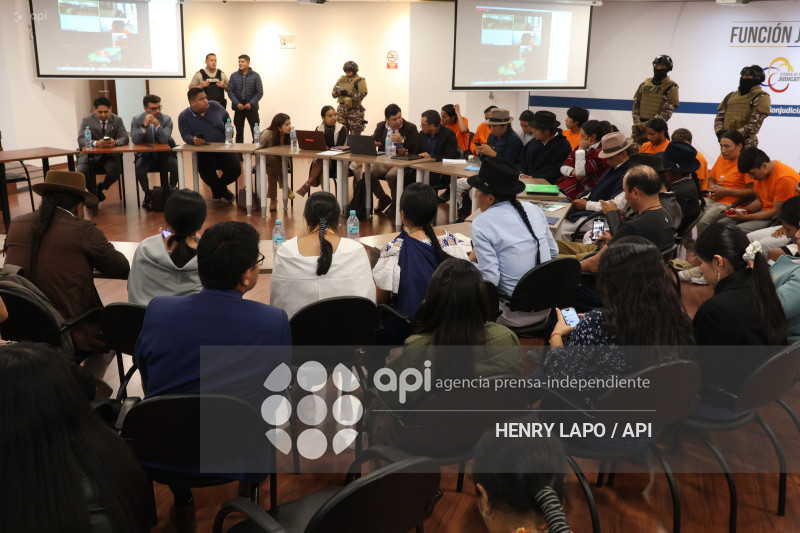 AUDIENCIA CASO OTAVALEÑOS PARO NACIONAL