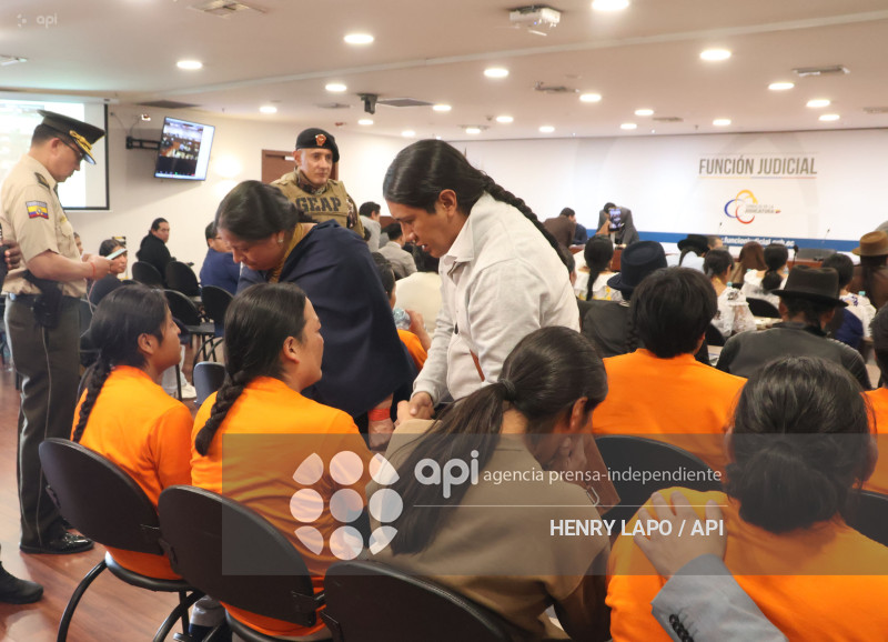 AUDIENCIA CASO OTAVALEÑOS PARO NACIONAL