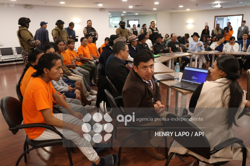 AUDIENCIA CASO OTAVALEÑOS PARO NACIONAL