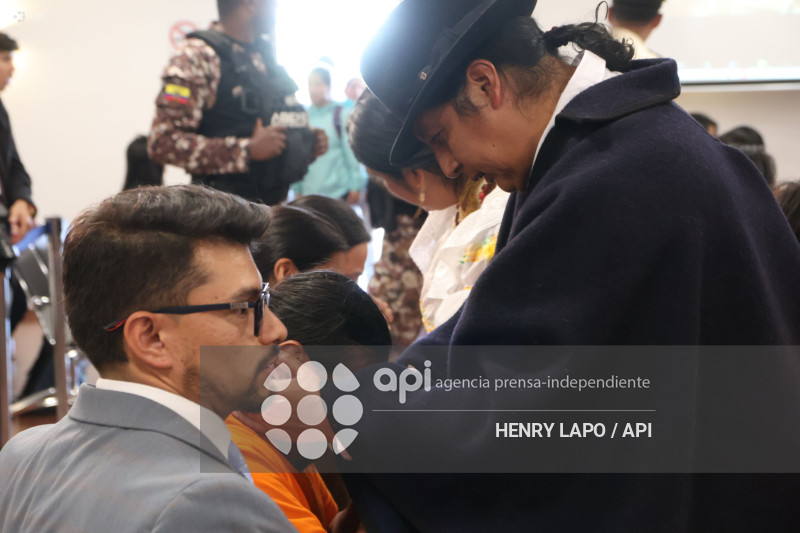 AUDIENCIA CASO OTAVALEÑOS PARO NACIONAL