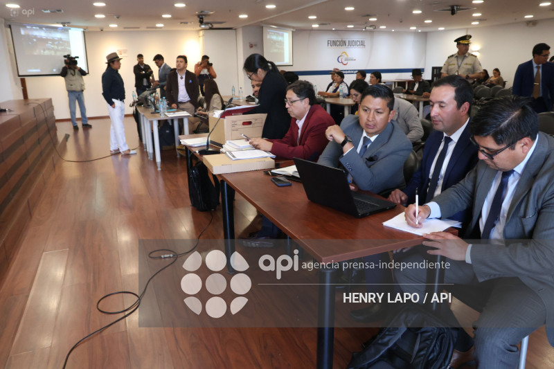 AUDIENCIA CASO OTAVALEÑOS PARO NACIONAL