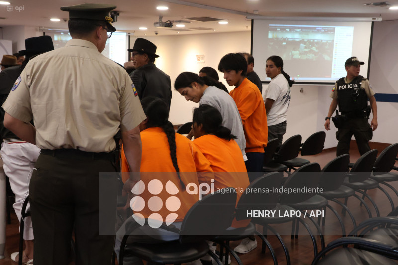 AUDIENCIA CASO OTAVALEÑOS PARO NACIONAL