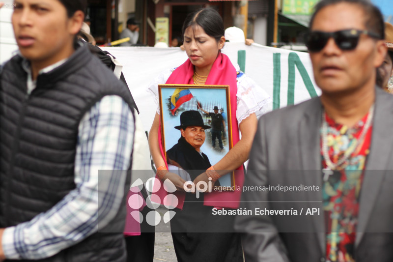 COTACACHI-IMBABURA-PARO NACIONAL-MANIFESTACIONES-MARCHA-DIESEL-UNORCAC