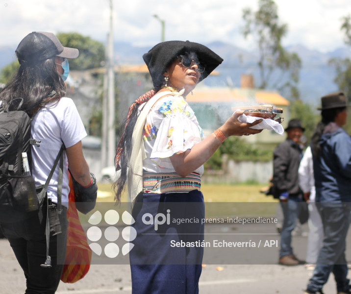 COTACACHI-IMBABURA-PARO NACIONAL-MANIFESTACIONES-MARCHA-DIESEL-UNORCAC