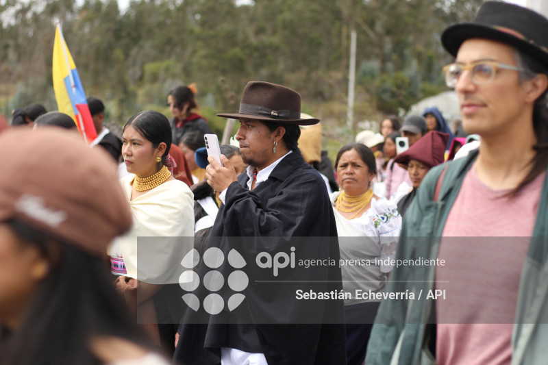 COTACACHI-IMBABURA-PARO NACIONAL-MANIFESTACIONES-MARCHA-DIESEL-UNORCAC