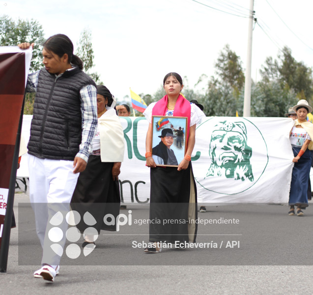 COTACACHI-IMBABURA-PARO NACIONAL-MANIFESTACIONES-MARCHA-DIESEL-UNORCAC