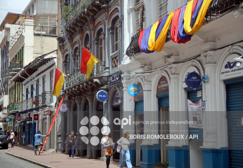 CUENCA-EMBANDERAMIENTO-FIESTAS CUENCA