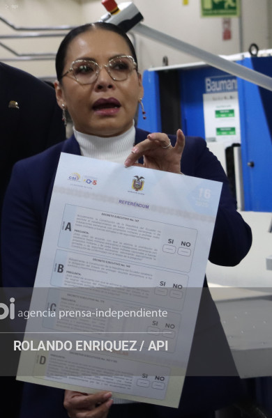 CNE PAPELETAS REFERENDUM IGM