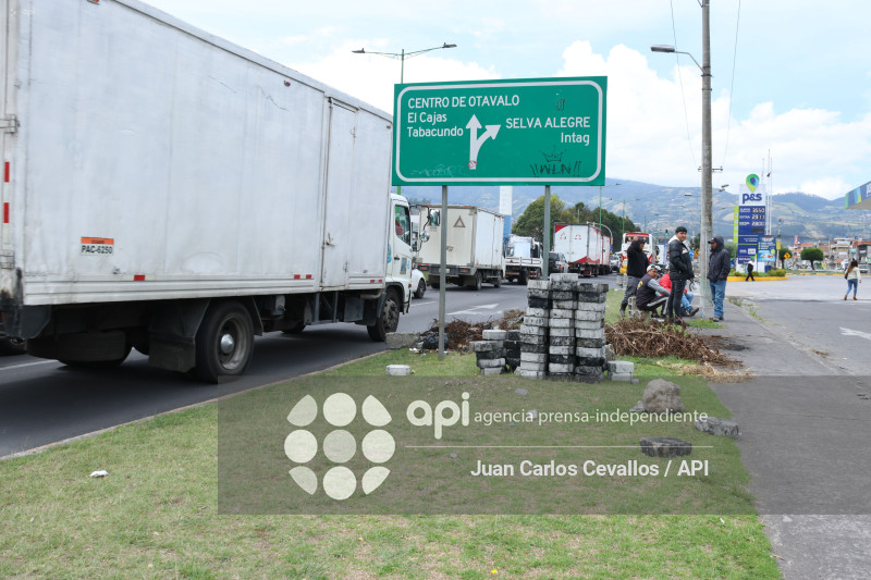 IMBABURA-PARO NACIONAL-MANIFESTACIONES-DIESEL-OTAVALO-COTACACHI-ATUNTAQUI-SECUELAS