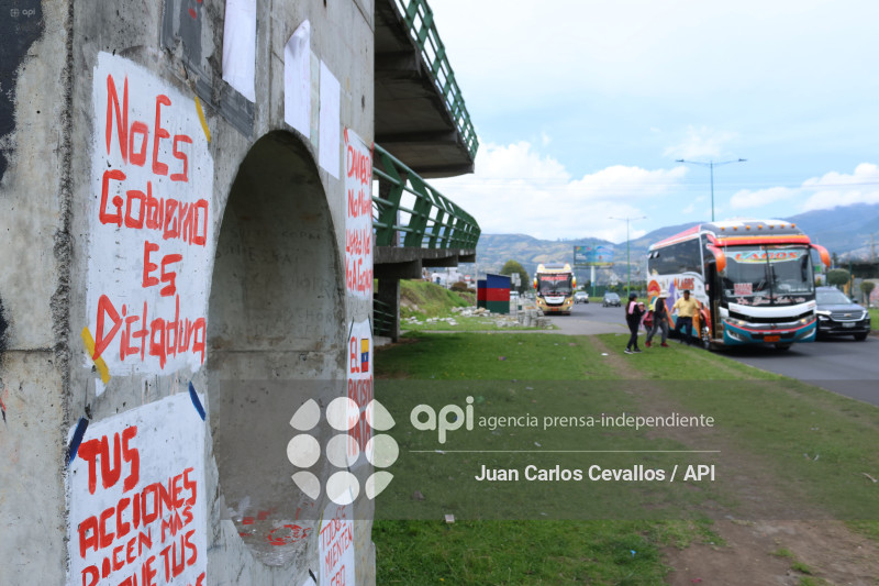 IMBABURA-PARO NACIONAL-MANIFESTACIONES-DIESEL-OTAVALO-COTACACHI-ATUNTAQUI-SECUELAS