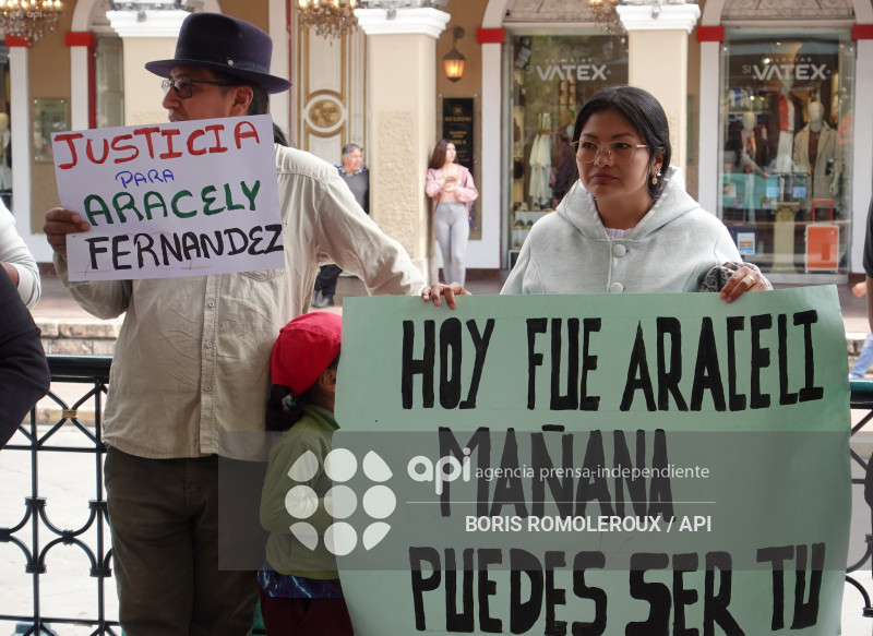 CUENCA-JUSTICIA POR ARACELY