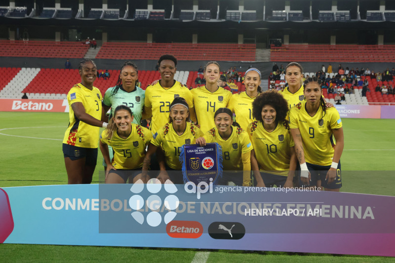 LIGA DE NACIONES FEMENINA ECUADOR VS COLOMBIA