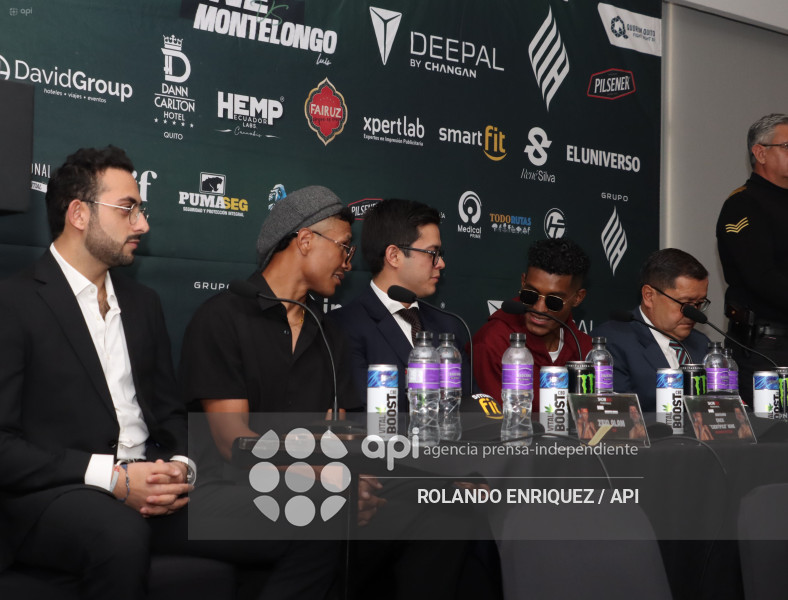 RUEDA DE PRENSA CARTELERA BOXISTICA ERICK BONE