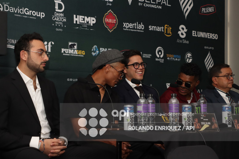 RUEDA DE PRENSA CARTELERA BOXISTICA ERICK BONE