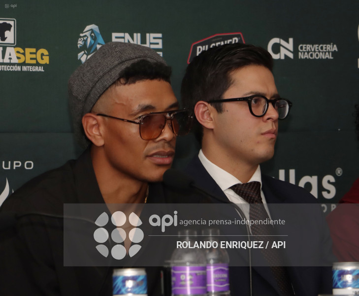 RUEDA DE PRENSA CARTELERA BOXISTICA ERICK BONE