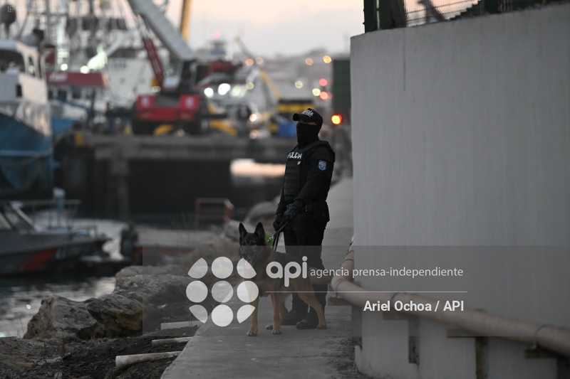 MANTA-DROGA-DETENIDOS-PUERTO