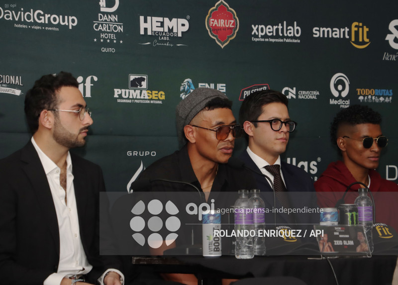 RUEDA DE PRENSA CARTELERA BOXISTICA ERICK BONE