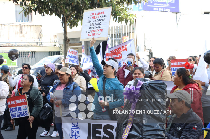 PROTESTA PACIENTES DE DIALICIS