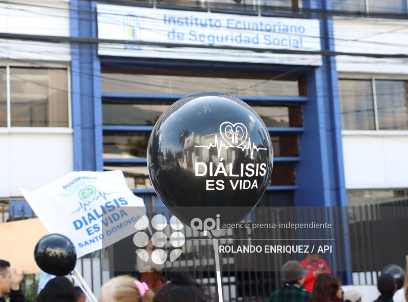 PROTESTA PACIENTES DE DIALICIS
