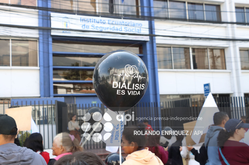 PROTESTA PACIENTES DE DIALICIS