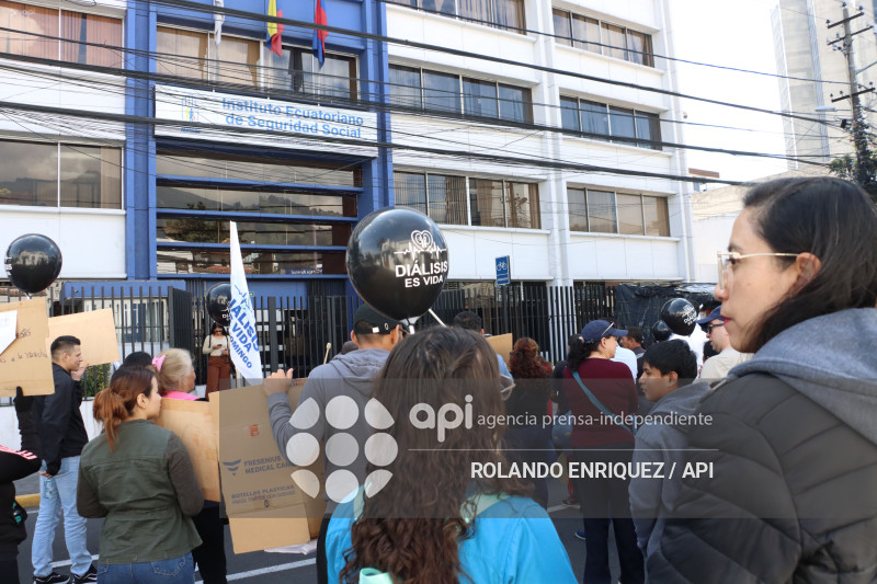 PROTESTA PACIENTES DE DIALICIS