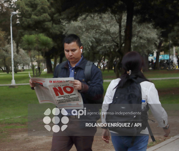 MARCHA ORGANIZACIONES SOCIALES POR EL NO