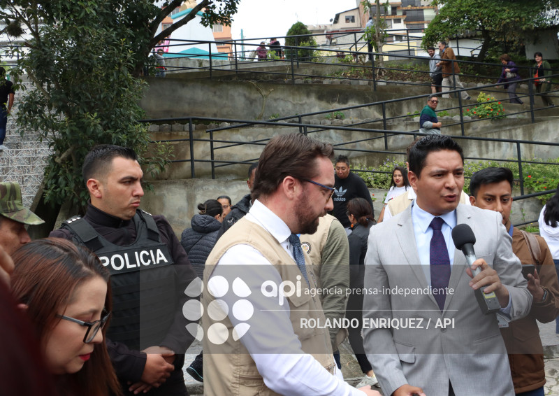 OBSERVADORES OEA ESCUELA MANUEL CORDOVA GALARZA