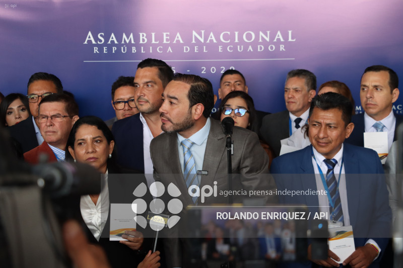RUEDA DE PRENSA REVOLUCION CIUDADANA ASAMBLEA