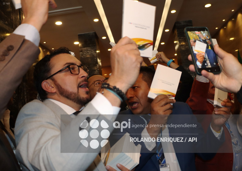 RUEDA DE PRENSA REVOLUCION CIUDADANA ASAMBLEA