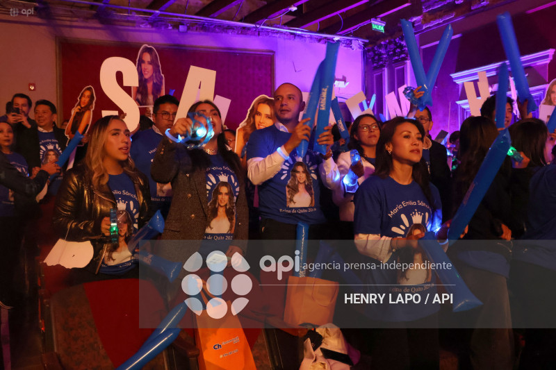 ELECCION REINA SAN FRANCISCO DE QUITO