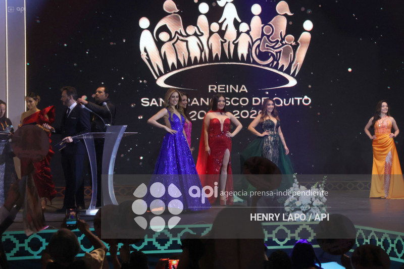 ELECCION REINA SAN FRANCISCO DE QUITO