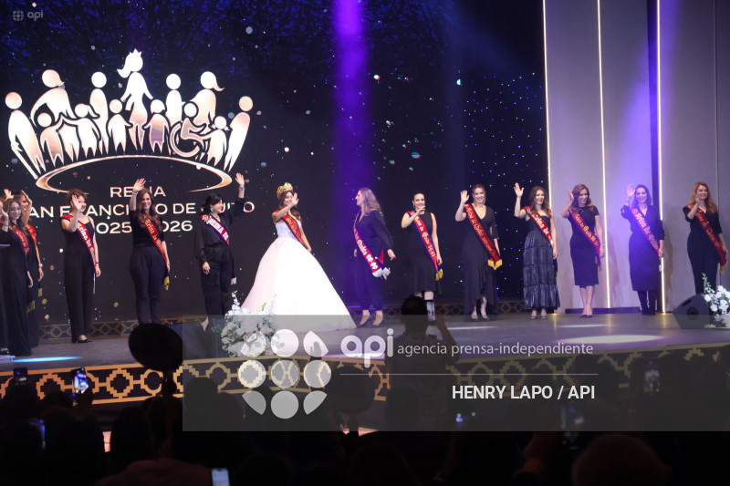 ELECCION REINA SAN FRANCISCO DE QUITO