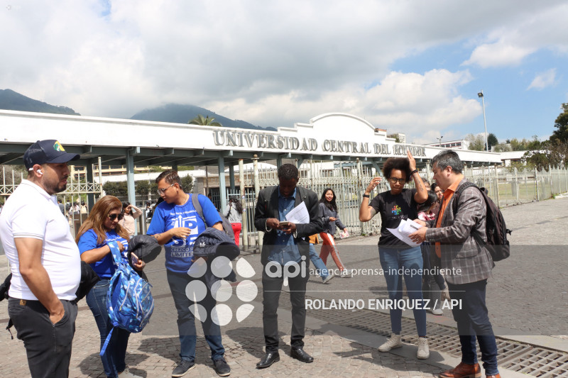 FEUE PROTESTA FALTA DE PRESUPUESTO