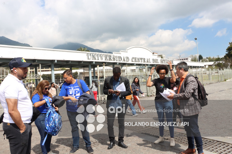 FEUE PROTESTA FALTA DE PRESUPUESTO