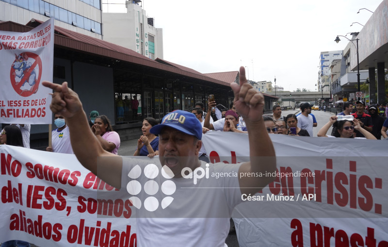 GYE-PROTESTA PRESTADORES EXTERNOS