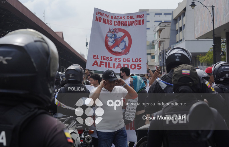 GYE-PROTESTA PRESTADORES EXTERNOS
