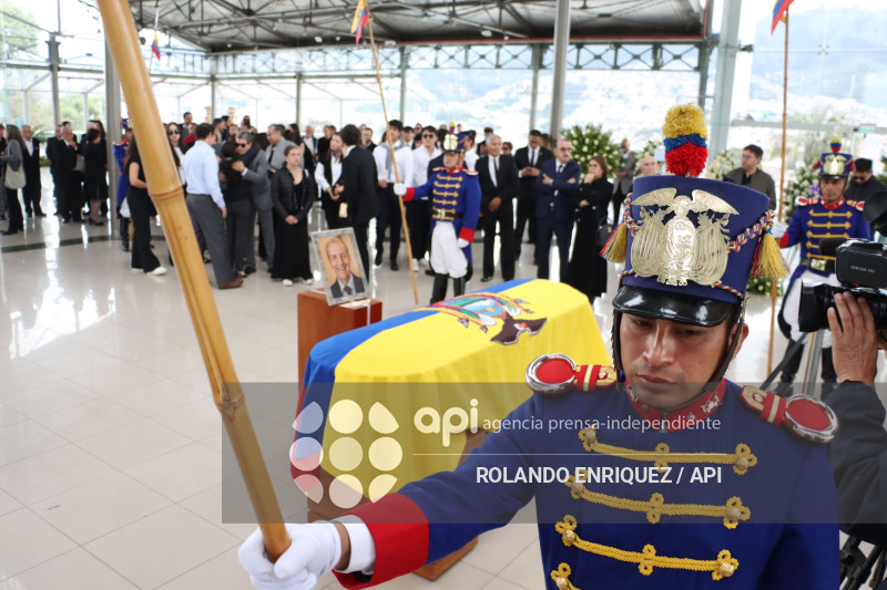 FUNERAL DE ESTADO DR RODRIGO BORJA