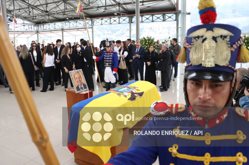 FUNERAL DE ESTADO DR RODRIGO BORJA