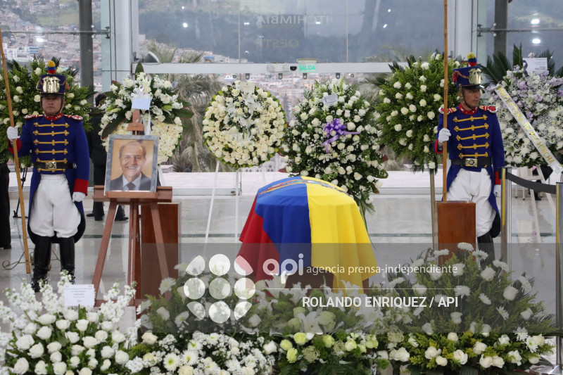 FUNERAL DE ESTADO DR RODRIGO BORJA