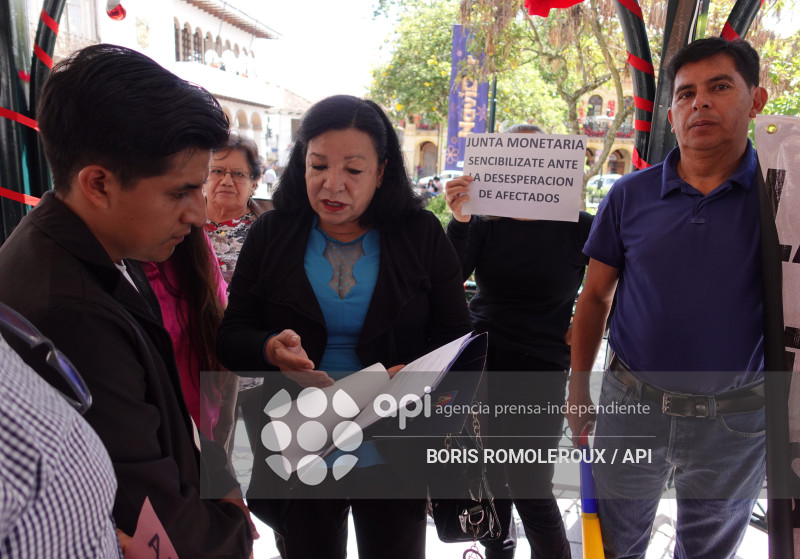 CUENCA-PLANTON PERJUDICADOS CREA