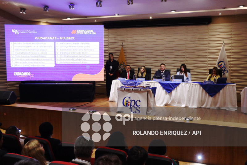 CPCCS COMISION PARA ELECCION DE FISCAL