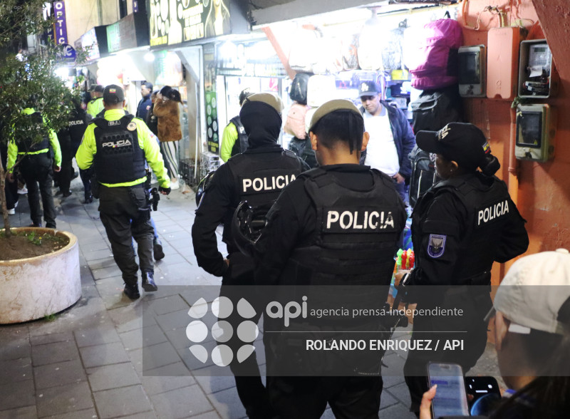 OPERATIVO DE SEGURIDAD SUR DE QUITO